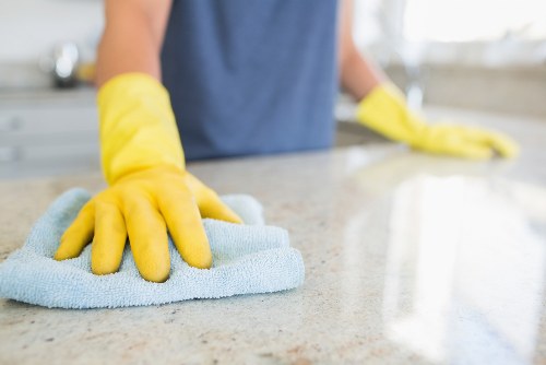 Annual review process for a modern slavery statement in a cleaning company